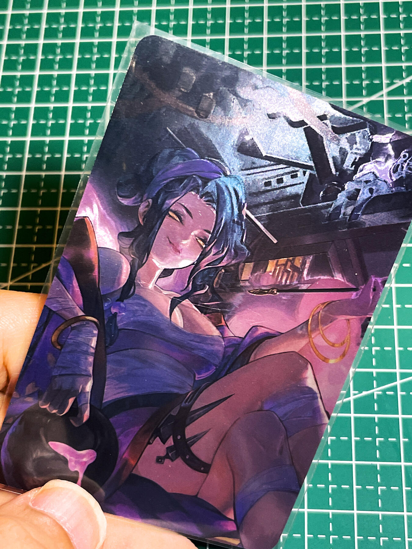 显眼宝35期 佣金1起 10月29日晚20:30截拍  小浣熊卡牌   魔改系列     孙二娘艺术卡  共1张   雷光工艺  小卡尺寸  60*87