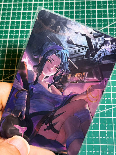 显眼宝35期 佣金1起 10月29日晚20:30截拍  - 小浣熊卡牌   魔改系列     孙二娘艺术卡  共1张   雷光工艺  小卡尺寸  60*87