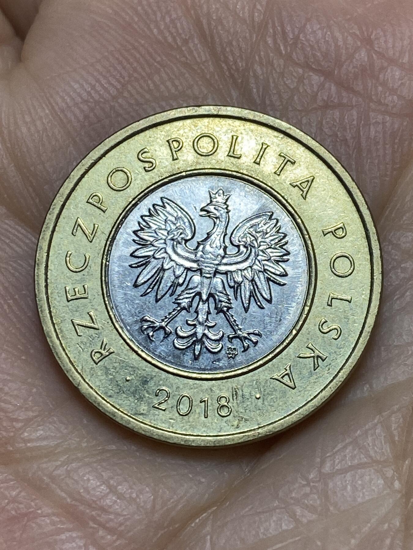 2025年第一百一十九场(总第一百四十五场）外国好品散币(免佣金) 波兰🇵🇱2018年2兹罗提