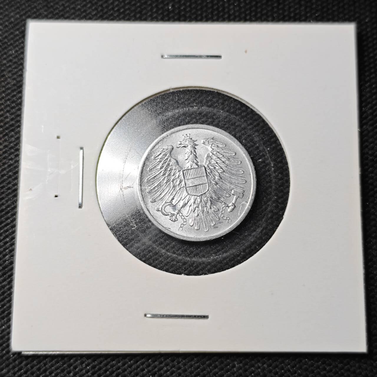 KK钱币收藏小铺  第361场  2月预留时间 周末发货  1966奥地利2分 好品