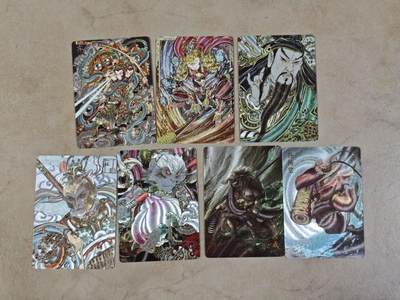 夜之极第三十四期 （11月1日周六晚9点截拍，欢迎竞拍） - 卡萃 第一弹 人物卡七张 粗闪