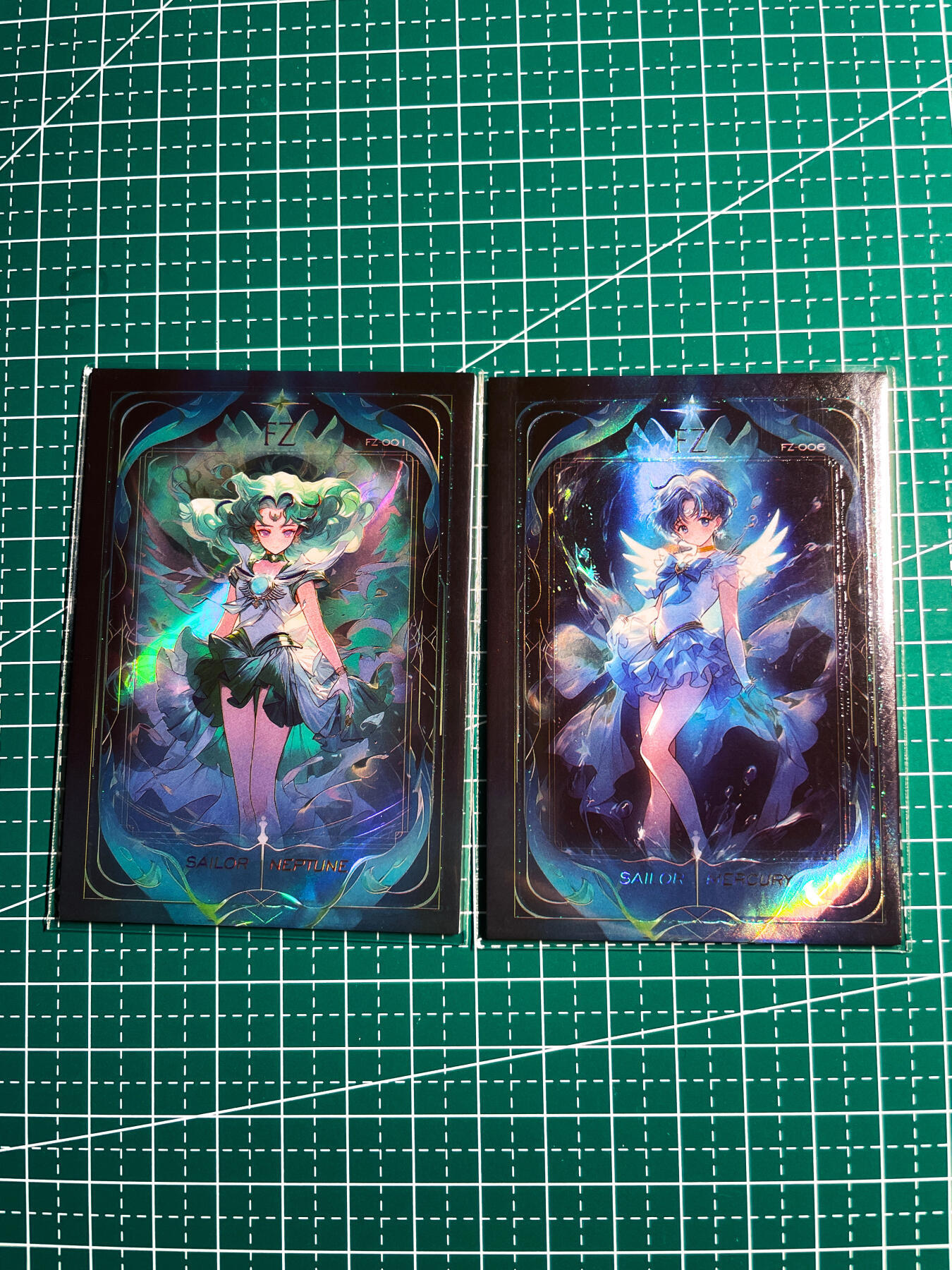 显眼宝35期 佣金1起 10月29日晚20:30截拍  金谷 on 美少女战士 卡位 2张 彩闪复合工艺 63*88