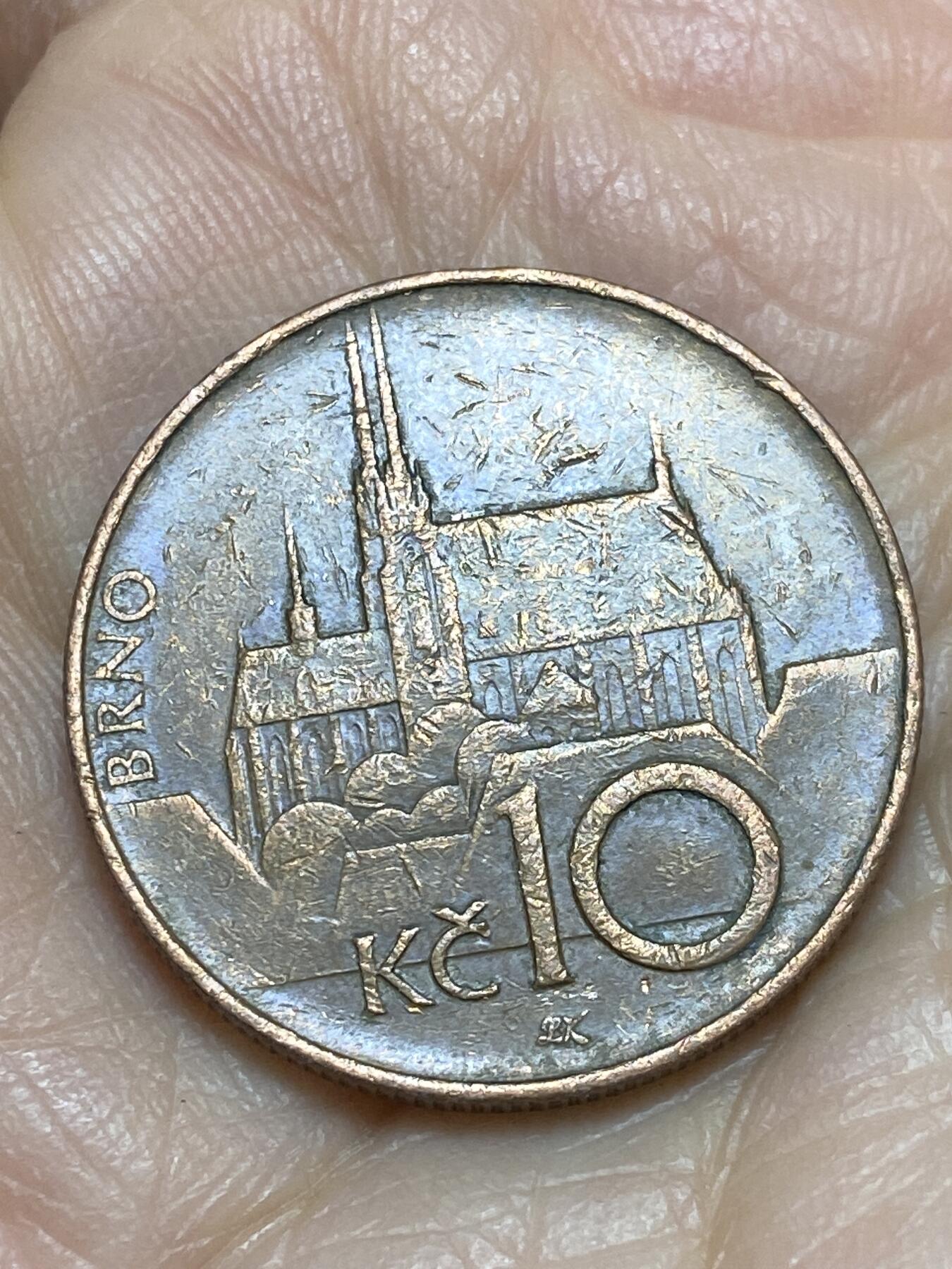 2025年第一百一十九场(总第一百四十五场）外国好品散币(免佣金) 捷克🇨🇿1996年10克朗