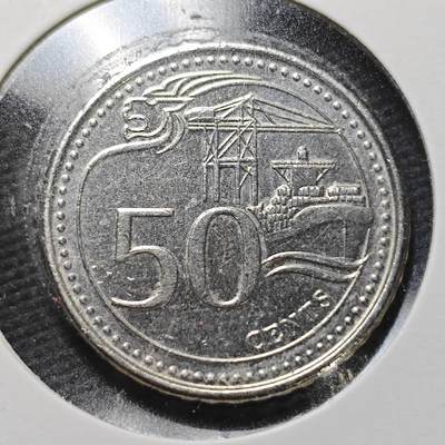 KK钱币收藏小铺  第360场  2月预留时间 周末发货 -  新加坡50分