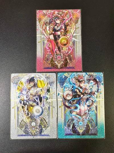 NO.14 好又多金牌大场，双11狂欢！每周一站式配齐，方便凑单！（周6晚8点截拍，卖家送拍0抽成！） - 卡玩帕克 四相四美八卦拟人第一弹-粗闪3张