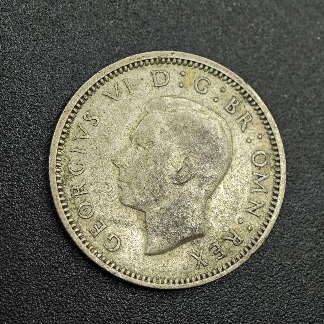 【淘币小摊】限时拍第七百八十拍  小银币场  满百包邮可预留两周  周一统一发货  英国1939年乔治六世6便士银币