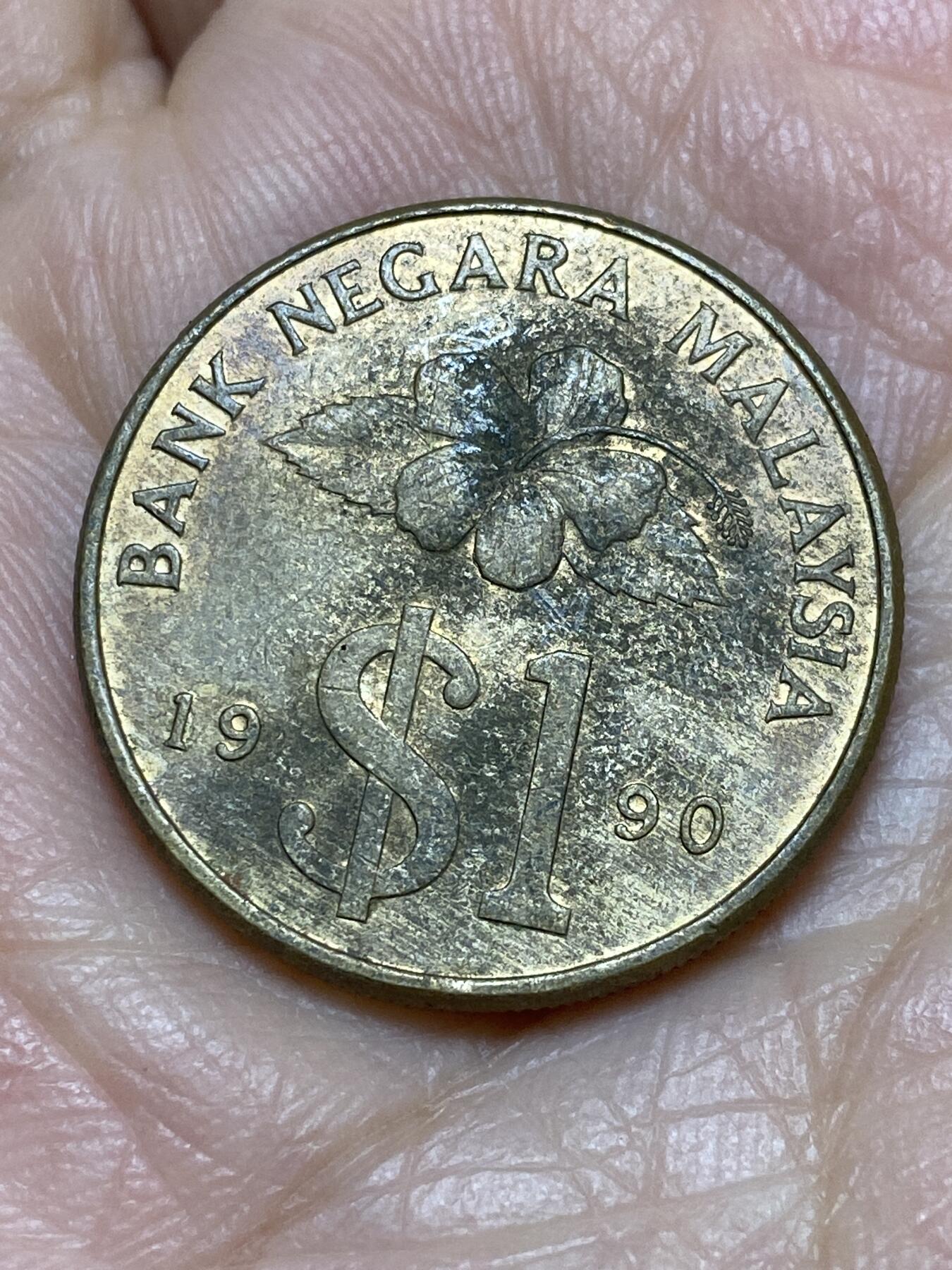 2025年第一百一十九场(总第一百四十五场）外国好品散币(免佣金) 马来西亚🇲🇾1990年1林吉特