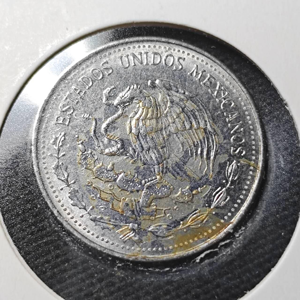 KK钱币收藏小铺  第360场  2月预留时间 周末发货  1983墨西哥50比索 少见纲目品种