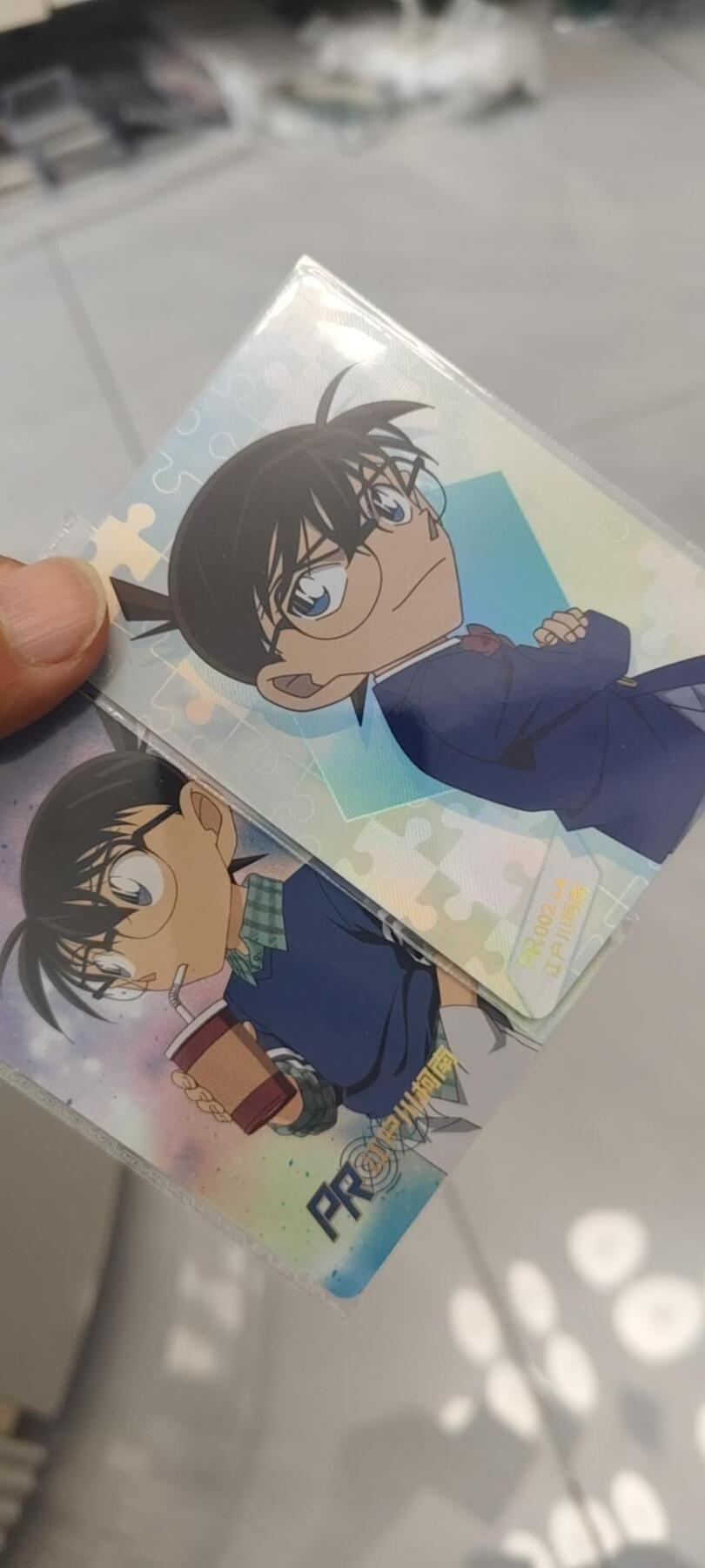 秋原瞳的小店第二十七期（持续收拍，11月秋意正浓，冬欲近，暖心囤卡好时光） 卡游柯南主角——工藤新一一对活动卡