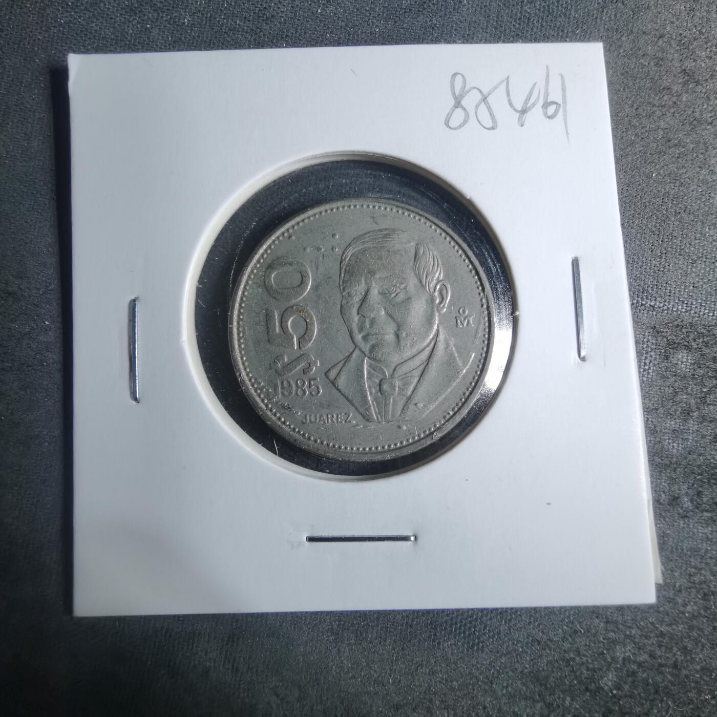 沼泽如烟--第885场 墨西哥1985年50比索