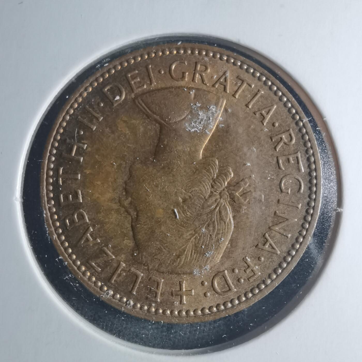 沼泽如烟--第885场 英国1967年半便士