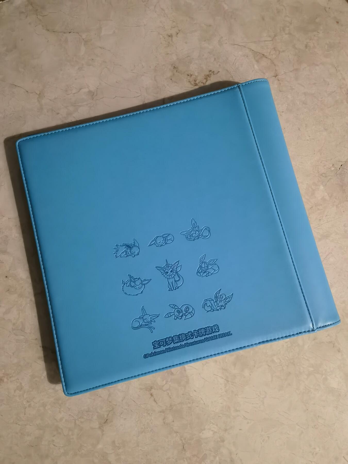 秋原瞳的小店第二十七期（持续收拍，11月秋意正浓，冬欲近，暖心囤卡好时光） 12宫仿皮卡册 99新 赠戴敦邦8张卡 可放标准尺寸卡 侧插