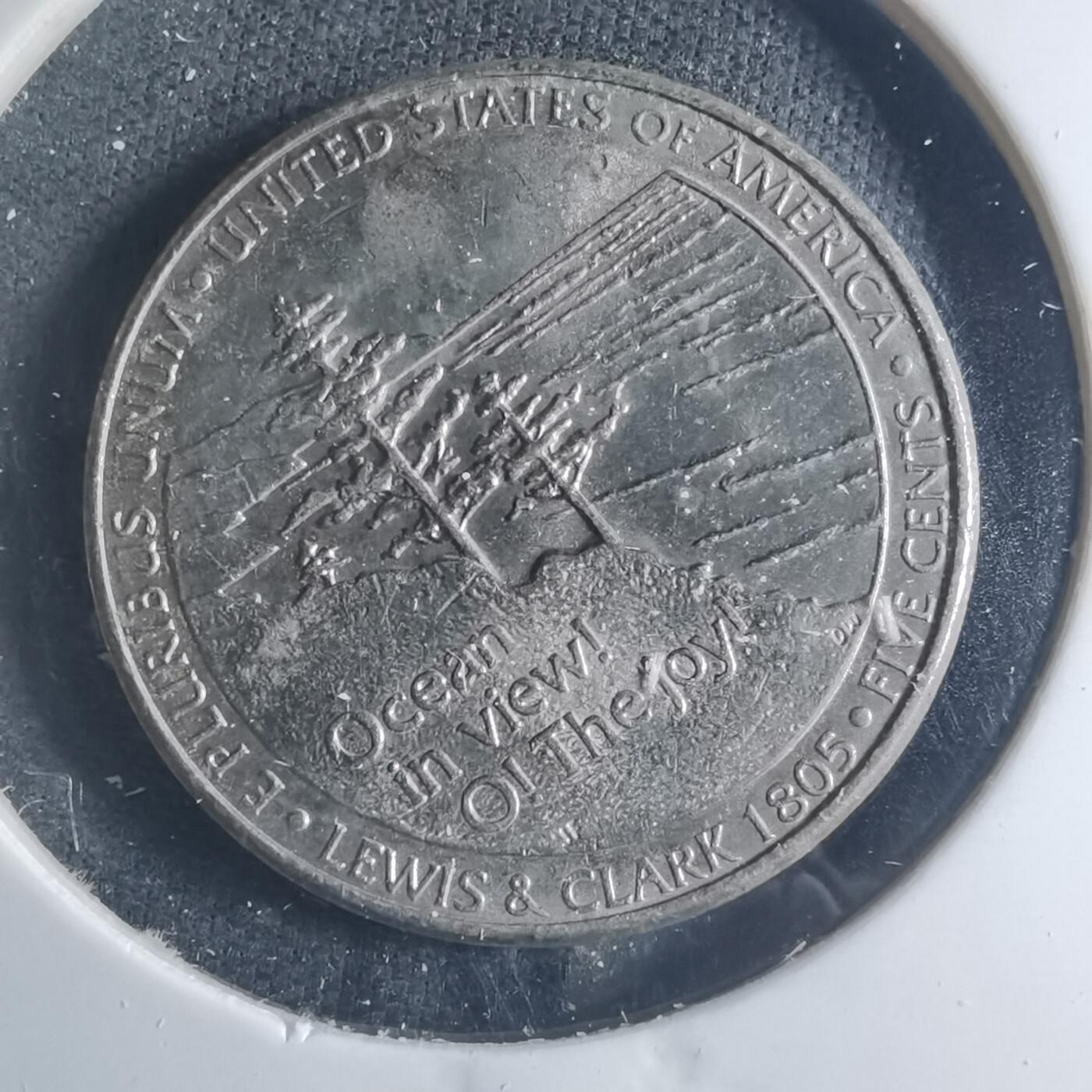 沼泽如烟--第885场 美国2005年五分纪念币