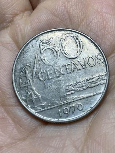 2025年第一百一十九场(总第一百四十五场）外国好品散币(免佣金) - 巴西🇧🇷1970年50分