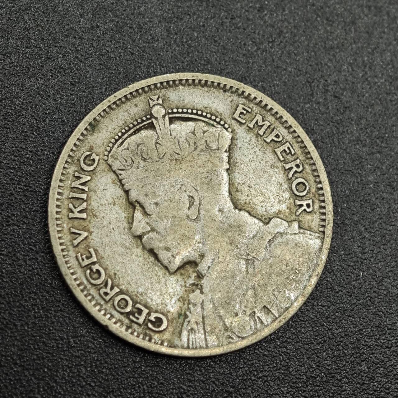 【淘币小摊】限时拍第七百八十拍  小银币场  满百包邮可预留两周  周一统一发货  新西兰1934年乔治五世6便士银币