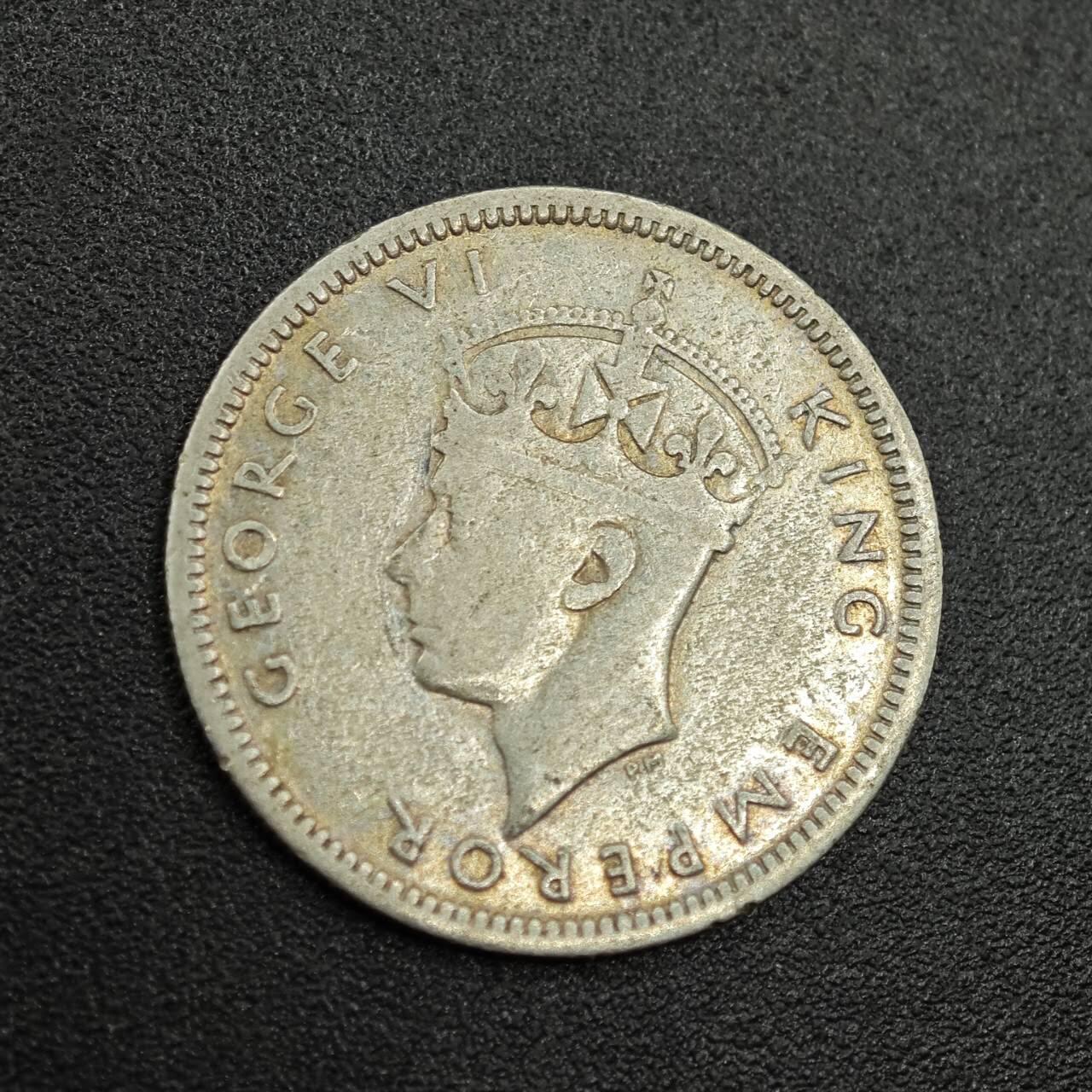 【淘币小摊】限时拍第七百八十拍  小银币场  满百包邮可预留两周  周一统一发货  斐济1940年乔治六世6便士银币