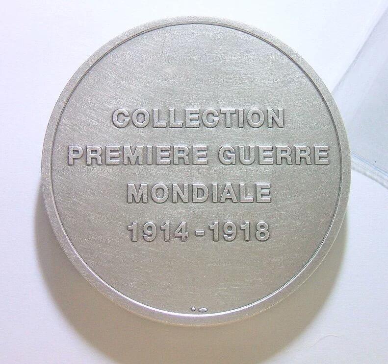 【艺术】法国艺术大章 一战法国福煦元帅 高浮雕精制超大镀银章 68MM厚6MM 196克