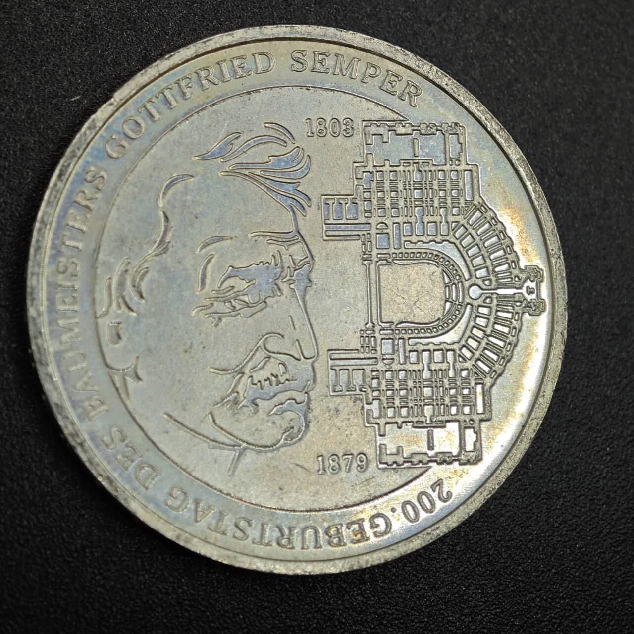 【淘币小摊】限时拍第七百八十拍  小银币场  满百包邮可预留两周  周一统一发货  德国2003年10欧元银币