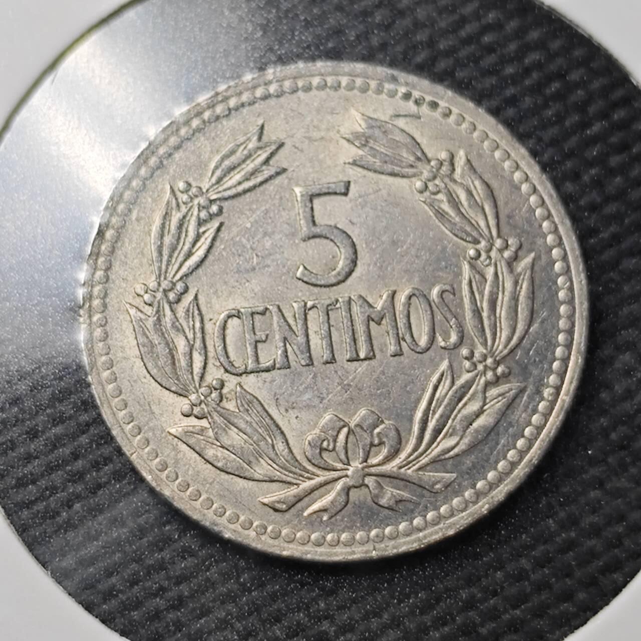 KK钱币收藏小铺  第361场  2月预留时间 周末发货  1964委内瑞拉5分