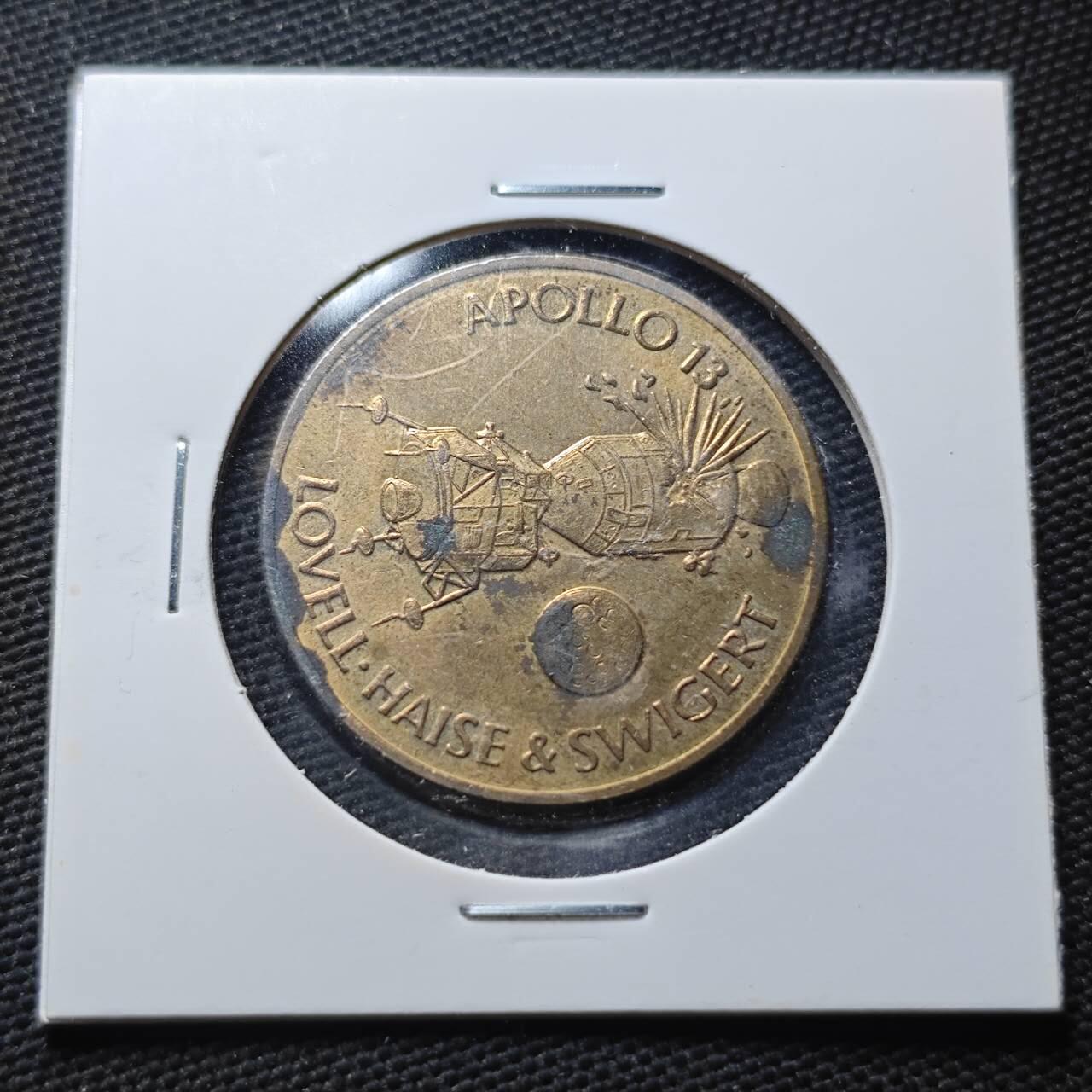 KK钱币收藏小铺  第360场  2月预留时间 周末发货  美国航天纪念章