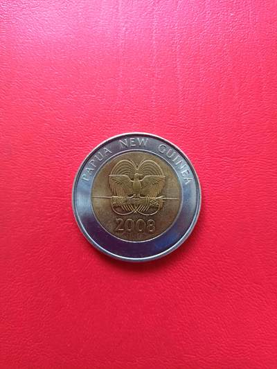 【云涧收藏】第七十五场 - 巴布亚新几内亚2008年2基纳，UNC