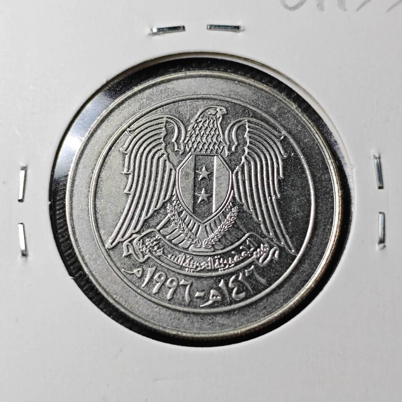 KK钱币收藏小铺  第361场  2月预留时间 周末发货  叙利亚10镑