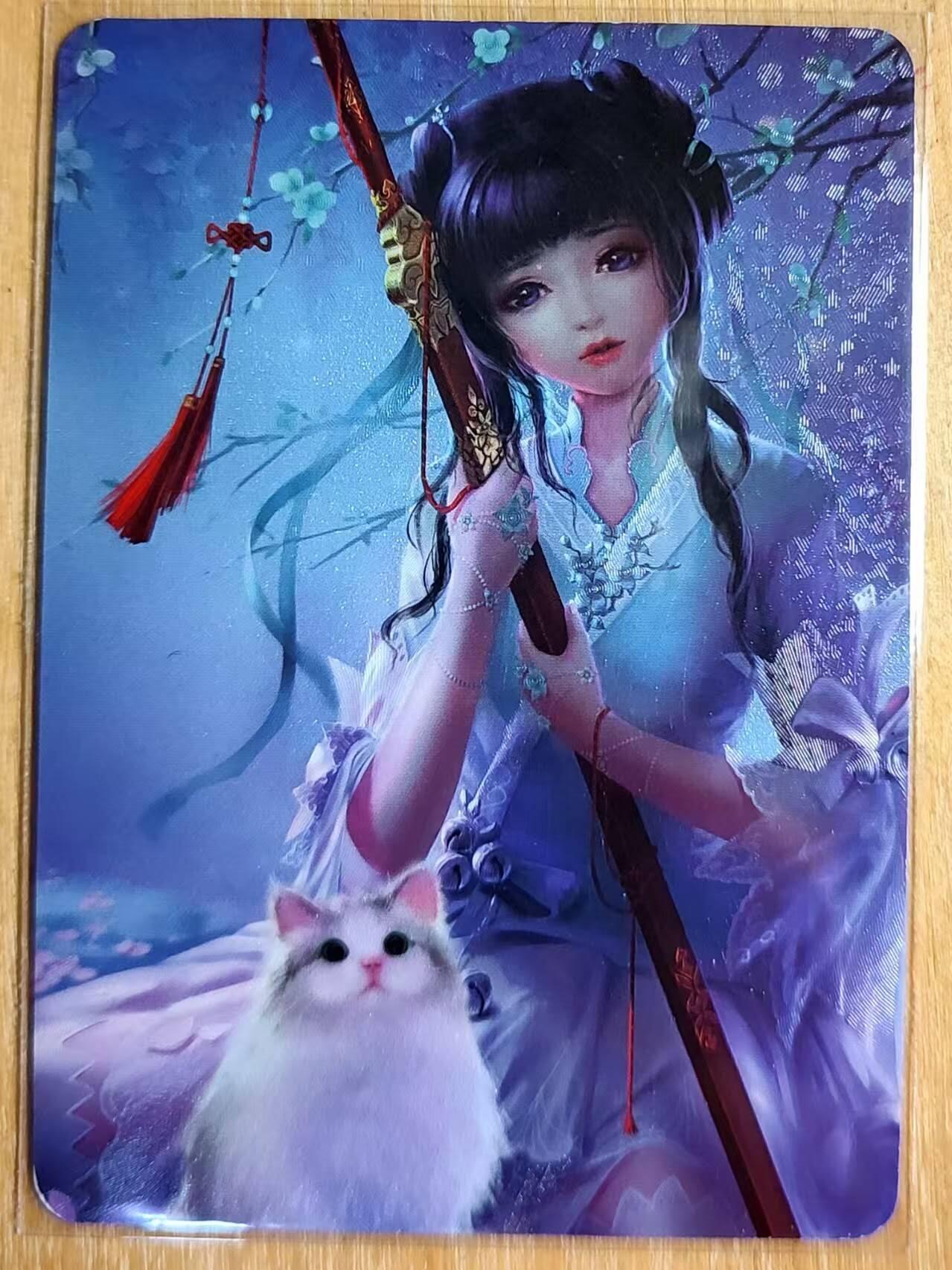 龙虎卡牌第六一场 （无佣金，单场满200元包邮，欢迎送拍） 粗闪 纵横卡牌 仙履奇缘