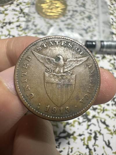 外国钱币，章 美属菲律宾1分