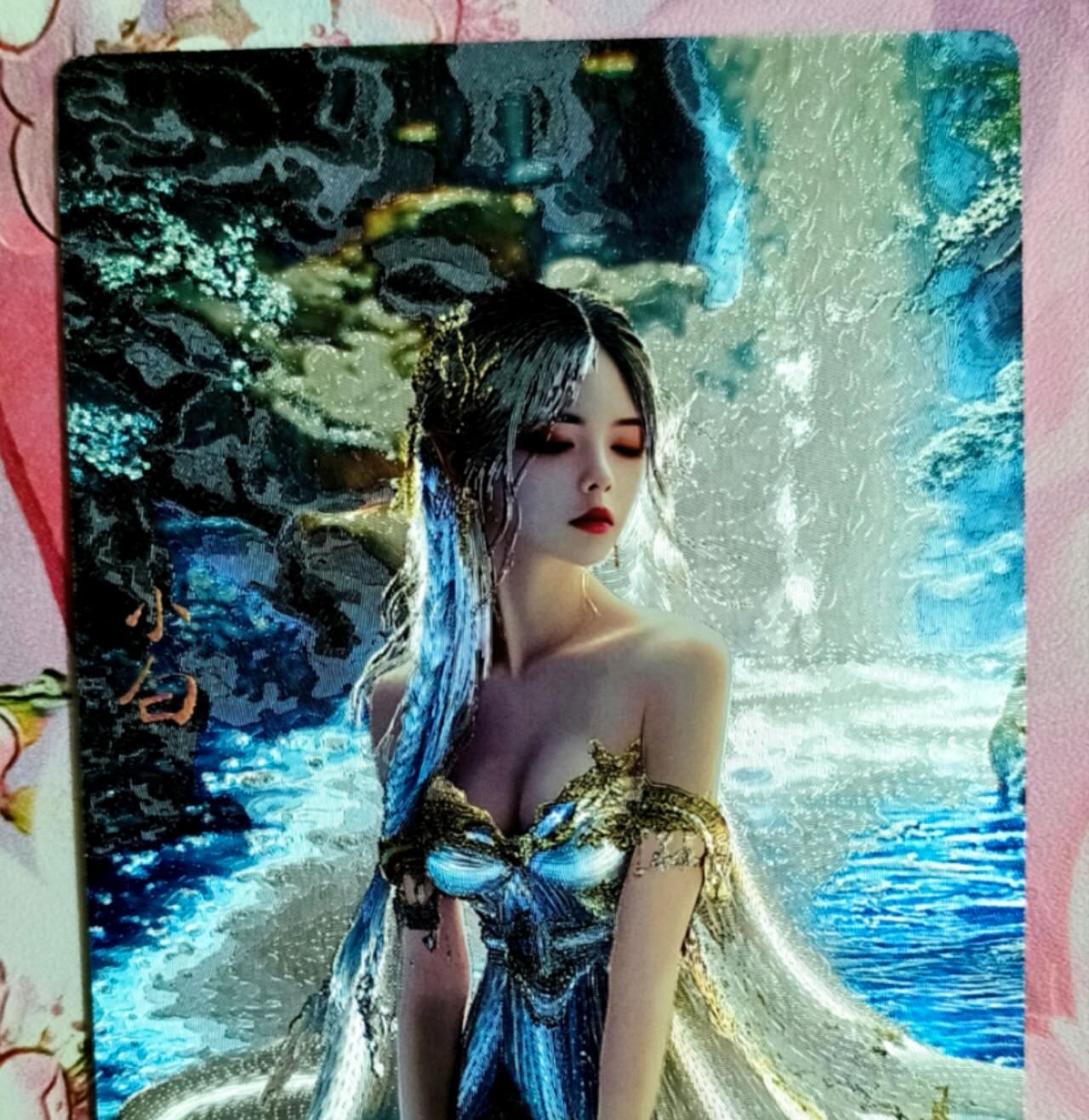 龙虎卡牌第六一场 （无佣金，单场满200元包邮，欢迎送拍） 粗闪 奇点 小白（白素贞）