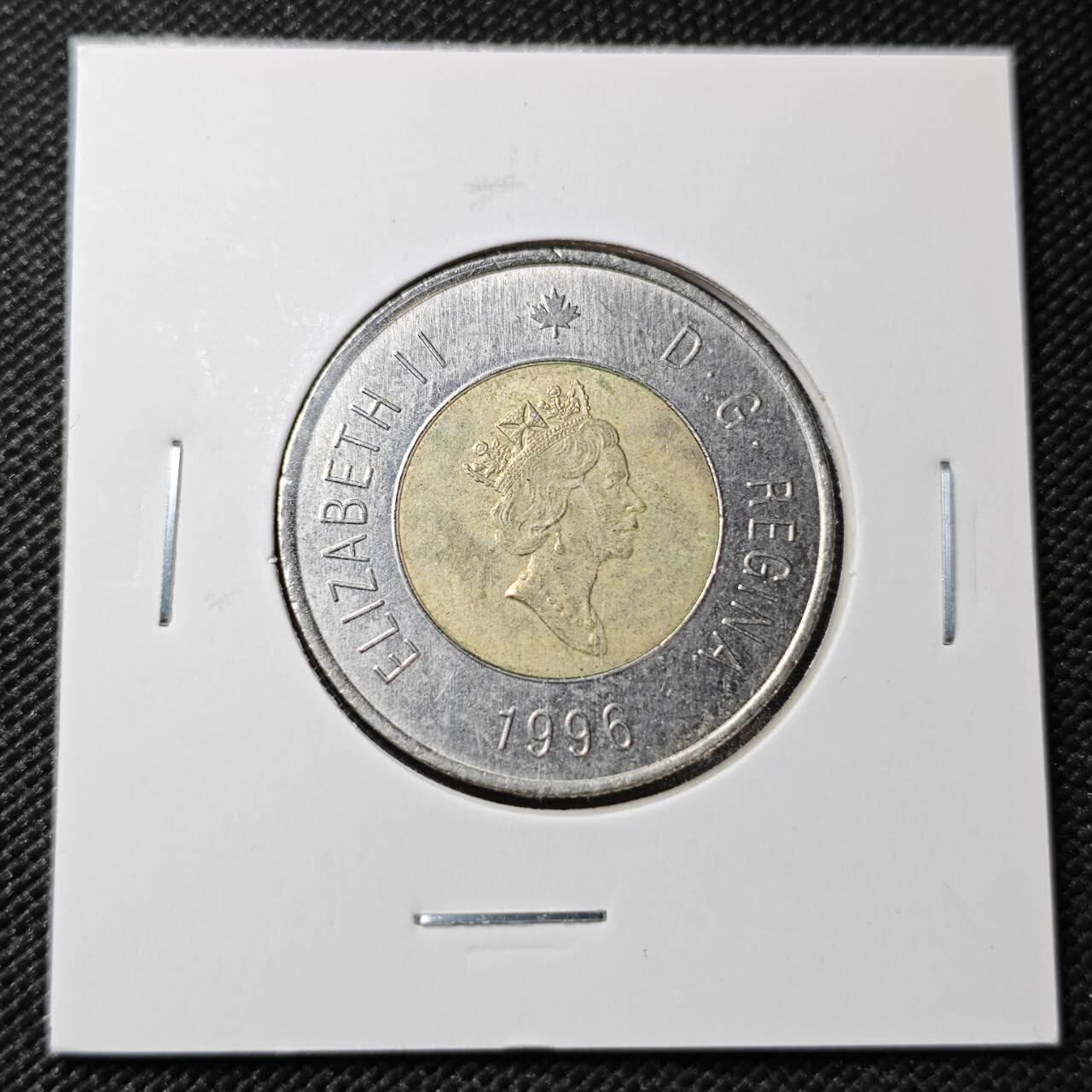 KK钱币收藏小铺  第362场  2月预留时间 周末发货  加拿大2元