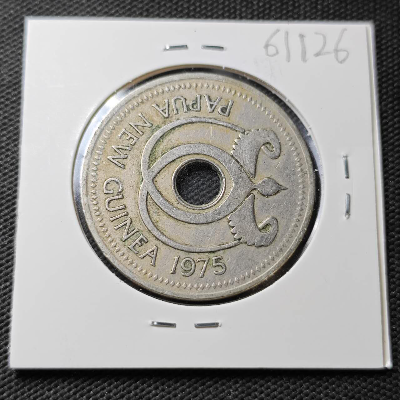 KK钱币收藏小铺  第361场  2月预留时间 周末发货  1975巴布内亚新几内亚1元