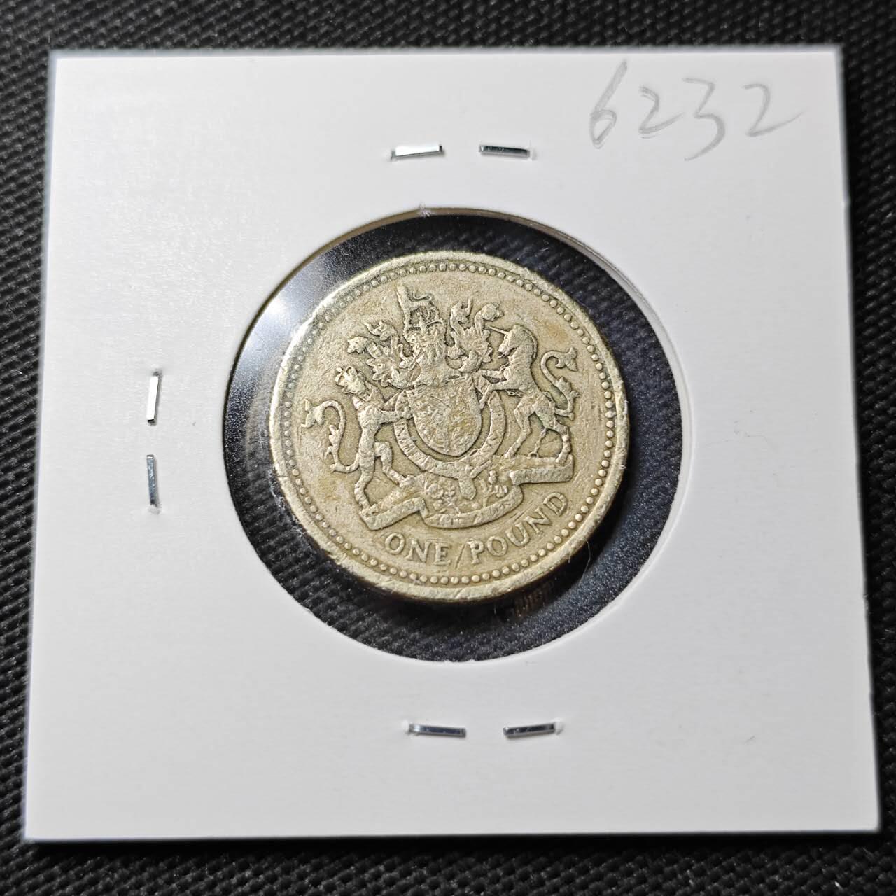 KK钱币收藏小铺  第362场  2月预留时间 周末发货 英国1镑 