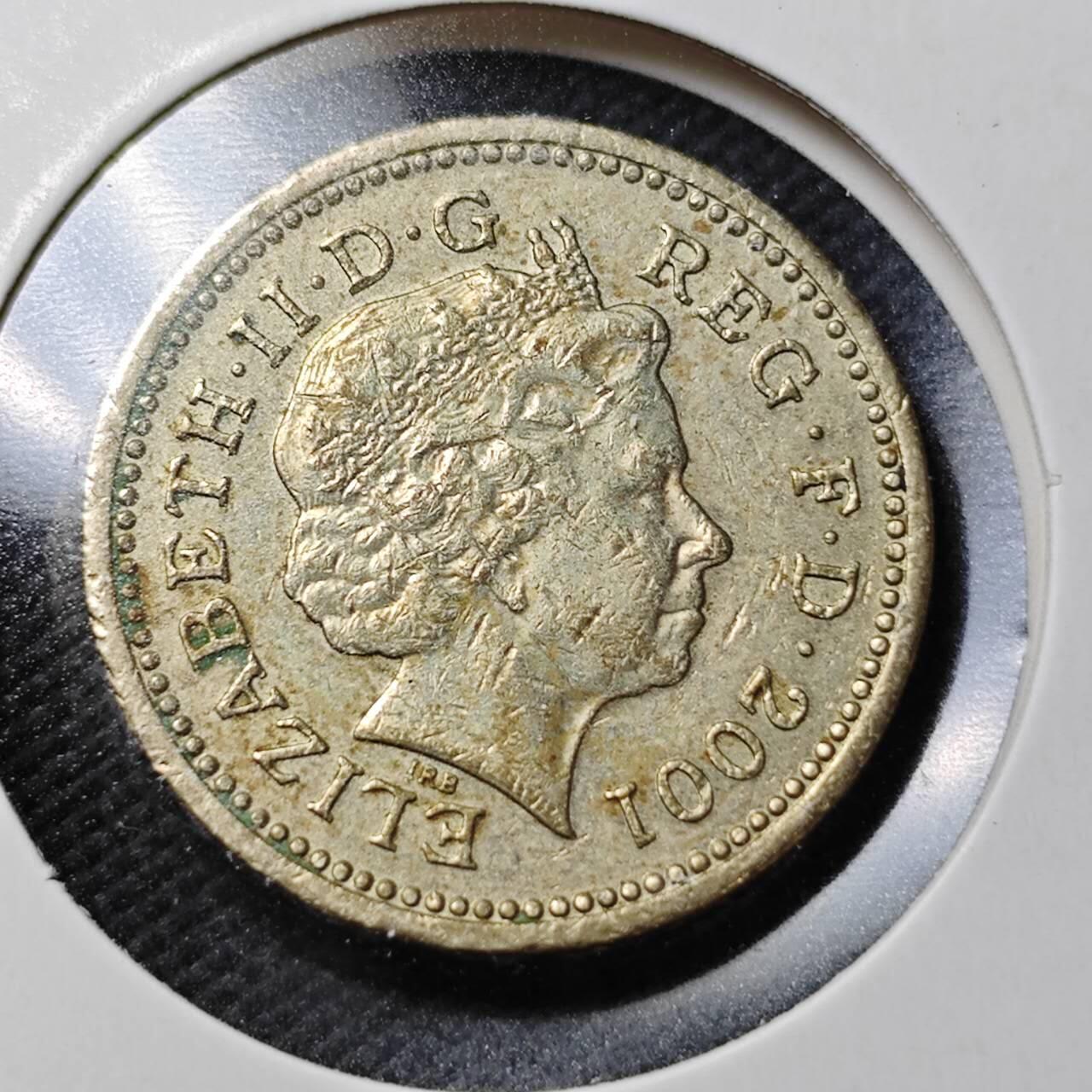 KK钱币收藏小铺  第362场  2月预留时间 周末发货  英国1镑