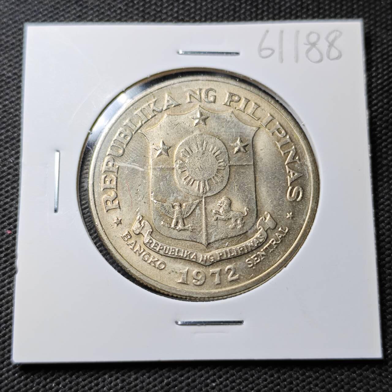 KK钱币收藏小铺  第361场  2月预留时间 周末发货  菲律宾1比索 好品