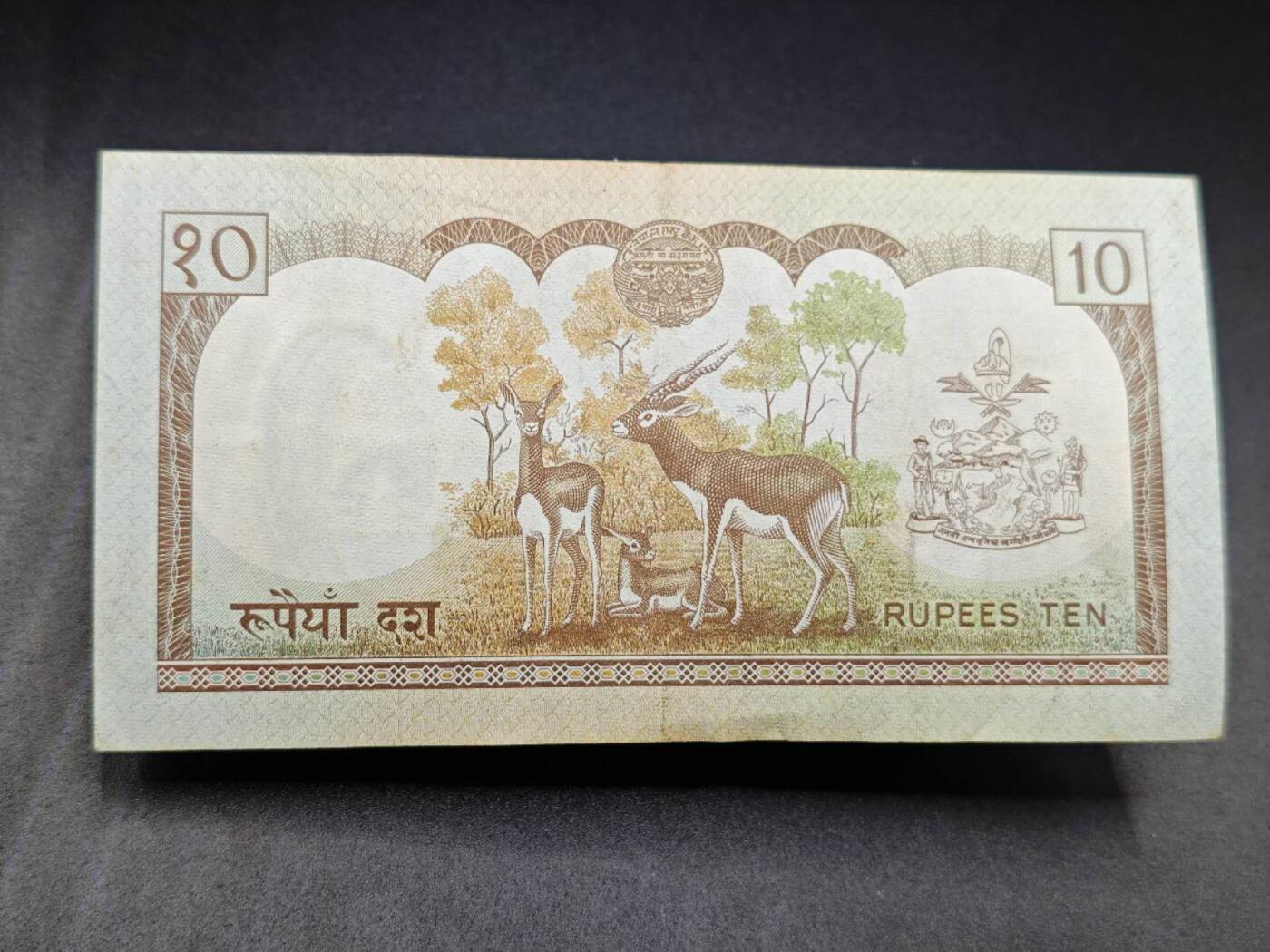 【淘币小摊】实时拍第七百八十二拍   无佣金纸币福利场   满百包邮可预留二周 每周一统一发货   尼泊尔10卢比