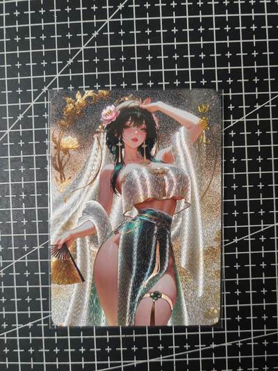 铃鹿第九期（提示一：自制卡难免瑕疵，可能存在撞角爆边等出厂瑕疵，介意慎拍；提示二：参拍请慎重，跑单押金不退的）） - 田蜜儿粗闪单卡