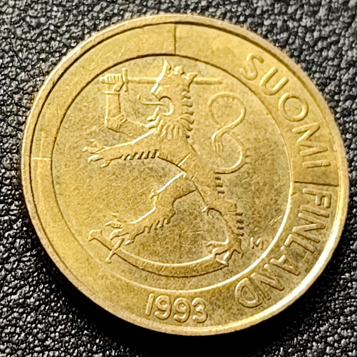 泉币菌-第120场-精品福利场 芬兰1马克 挥剑狮 直径22mm