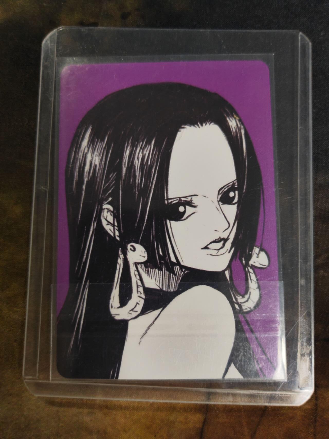 阳大大卡牌拍卖第79期（持续收拍品，周六晚上九点截拍，进群福利早知道） 【印签】航海王 女帝 波雅•汉库克 限定典藏 彩虹印签 彩闪 带卡夹