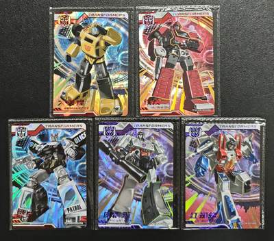 天玑星卡拍第134期《11.3周一截拍》持续收拍收评中 满赠卡需备注 - 卡游 CR 变形金刚 五张