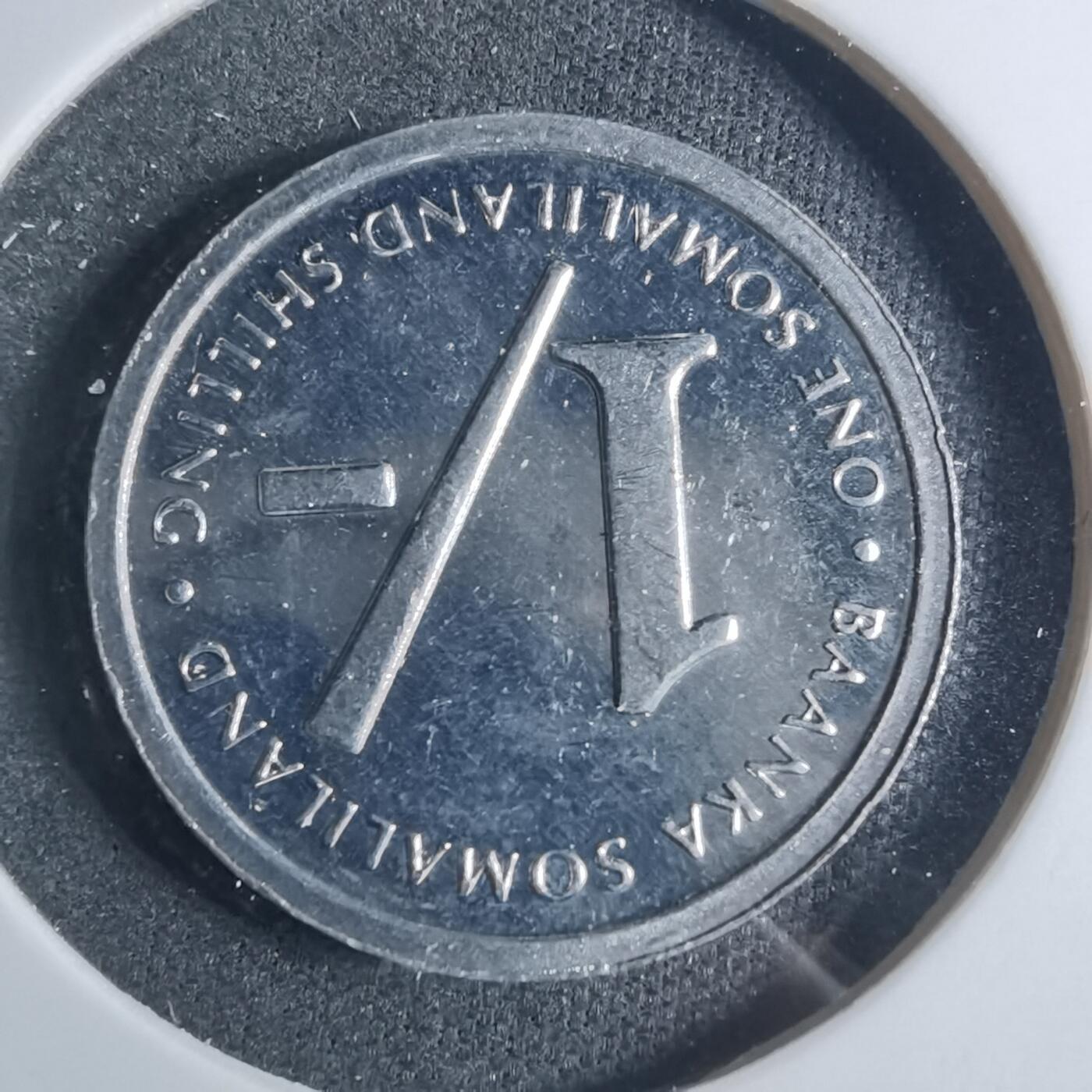 沼泽如烟--第885场 索马里兰1994年1先令