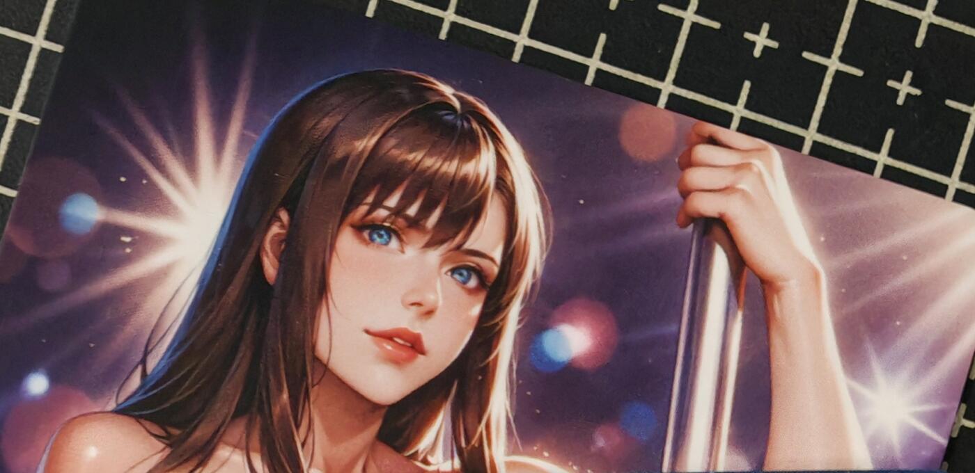 铃鹿第九期（提示一：自制卡难免瑕疵，可能存在撞角爆边等出厂瑕疵，介意慎拍；提示二：参拍请慎重，跑单押金不退的）） 钢管艺术卡2