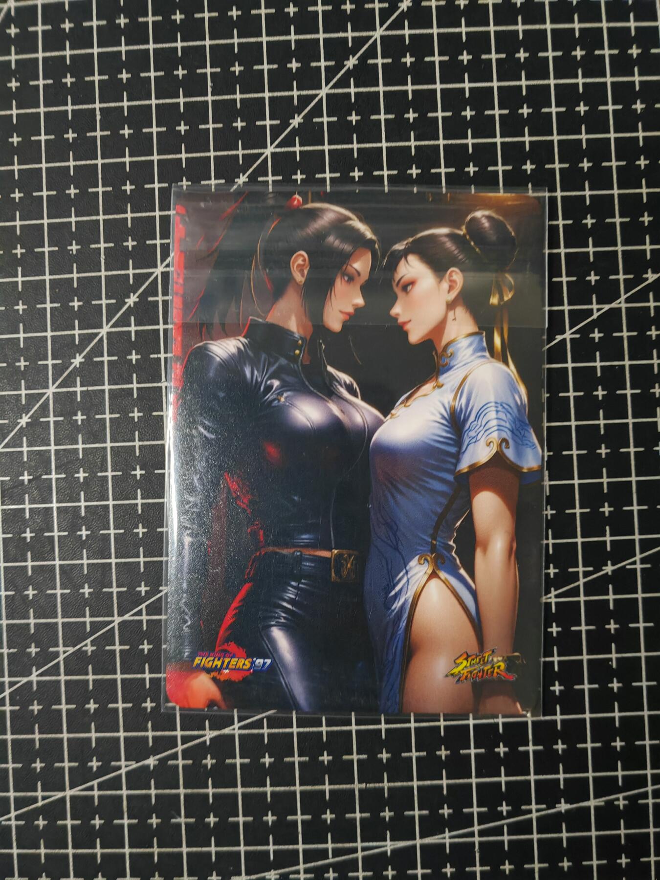 铃鹿第九期（提示一：自制卡难免瑕疵，可能存在撞角爆边等出厂瑕疵，介意慎拍；提示二：参拍请慎重，跑单押金不退的）） 火舞春丽艺术单卡