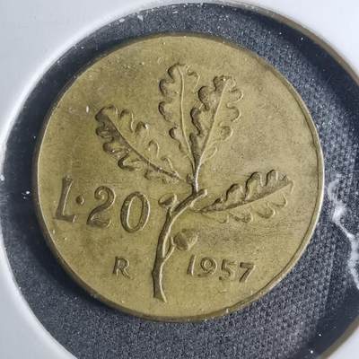 沼泽如烟--第885场 - 意大利1957年20里拉