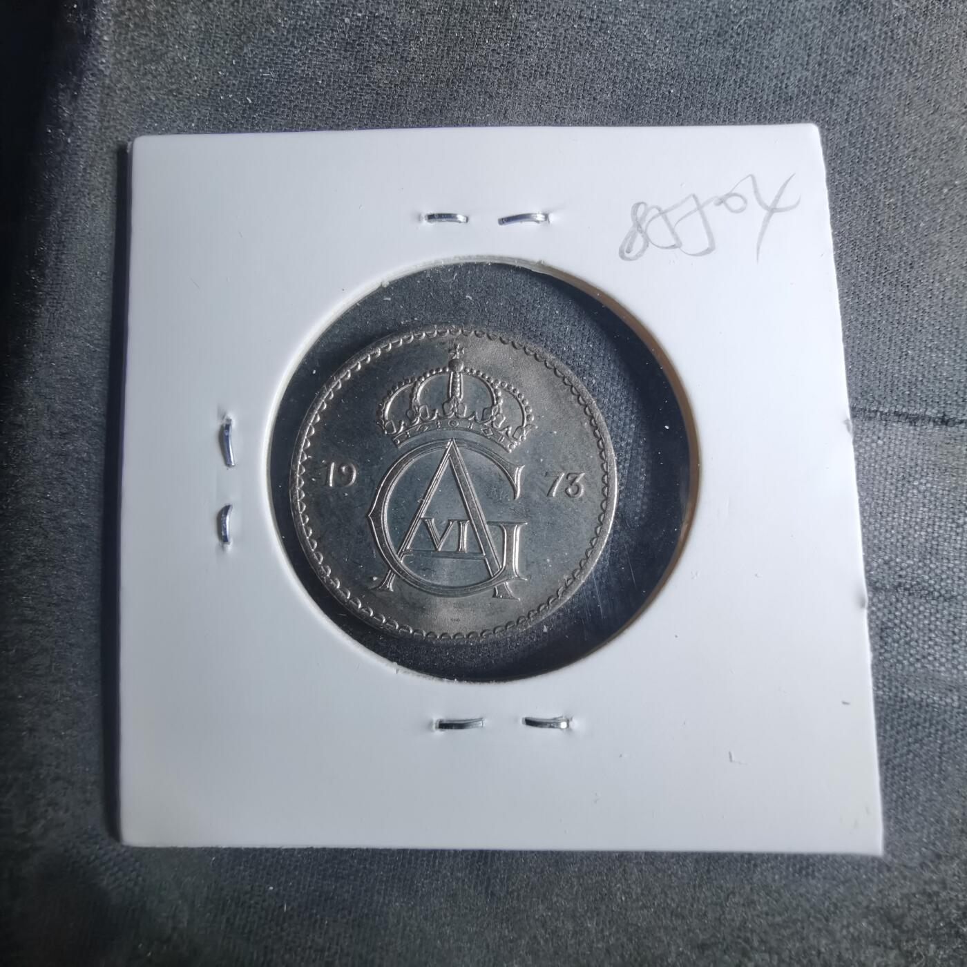 沼泽如烟--第885场 瑞典1973年50欧尔