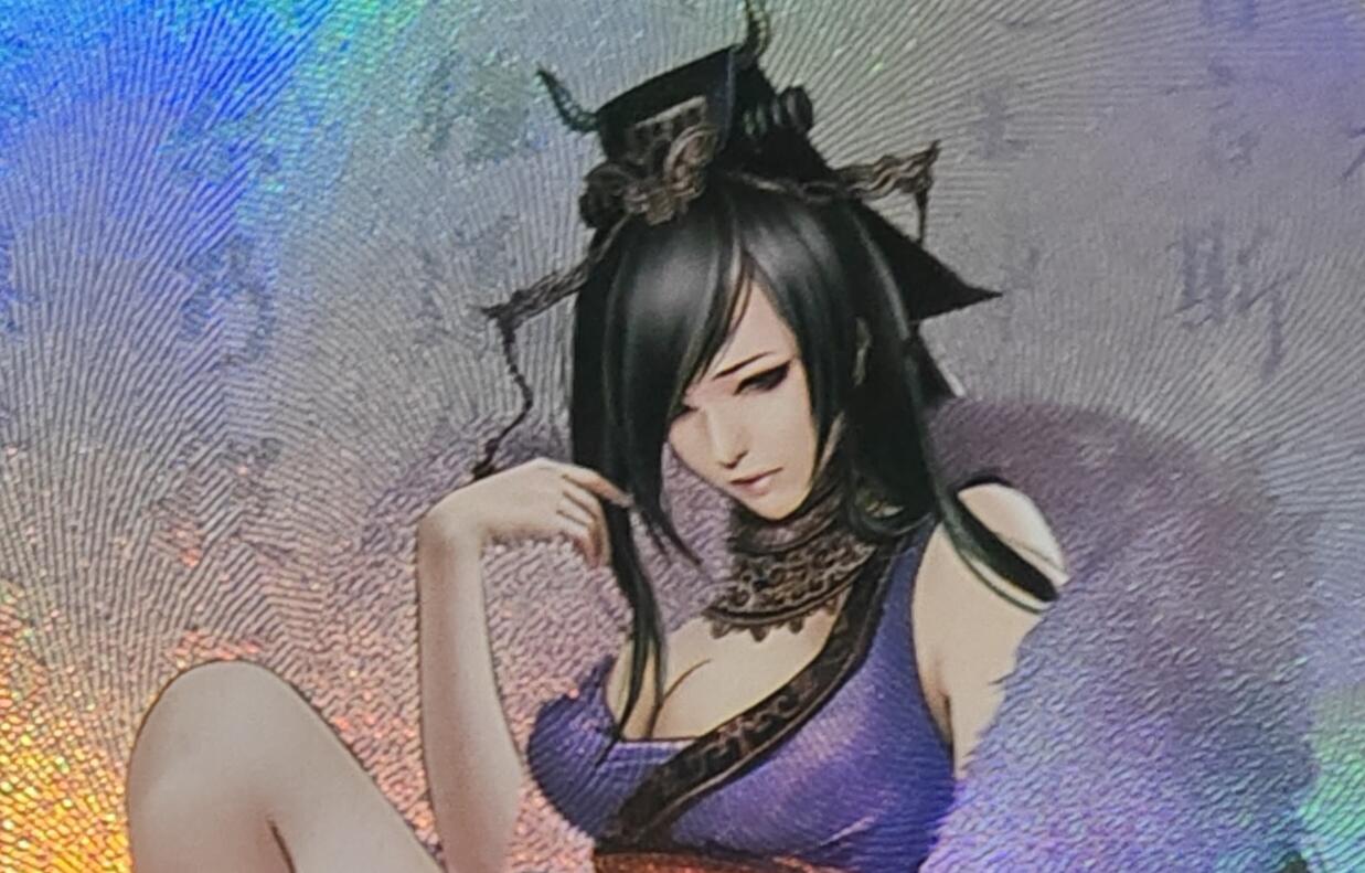 铃鹿第九期（提示一：自制卡难免瑕疵，可能存在撞角爆边等出厂瑕疵，介意慎拍；提示二：参拍请慎重，跑单押金不退的）） 甄姬彩闪艺术卡