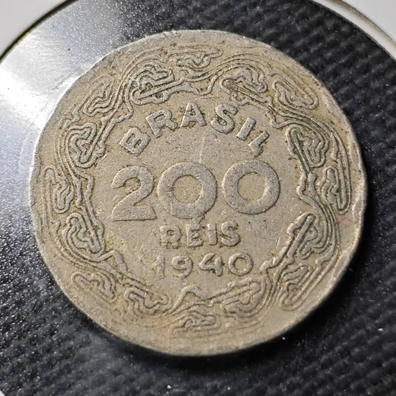 KK钱币收藏小铺  第361场  2月预留时间 周末发货  1940巴西200瑞斯