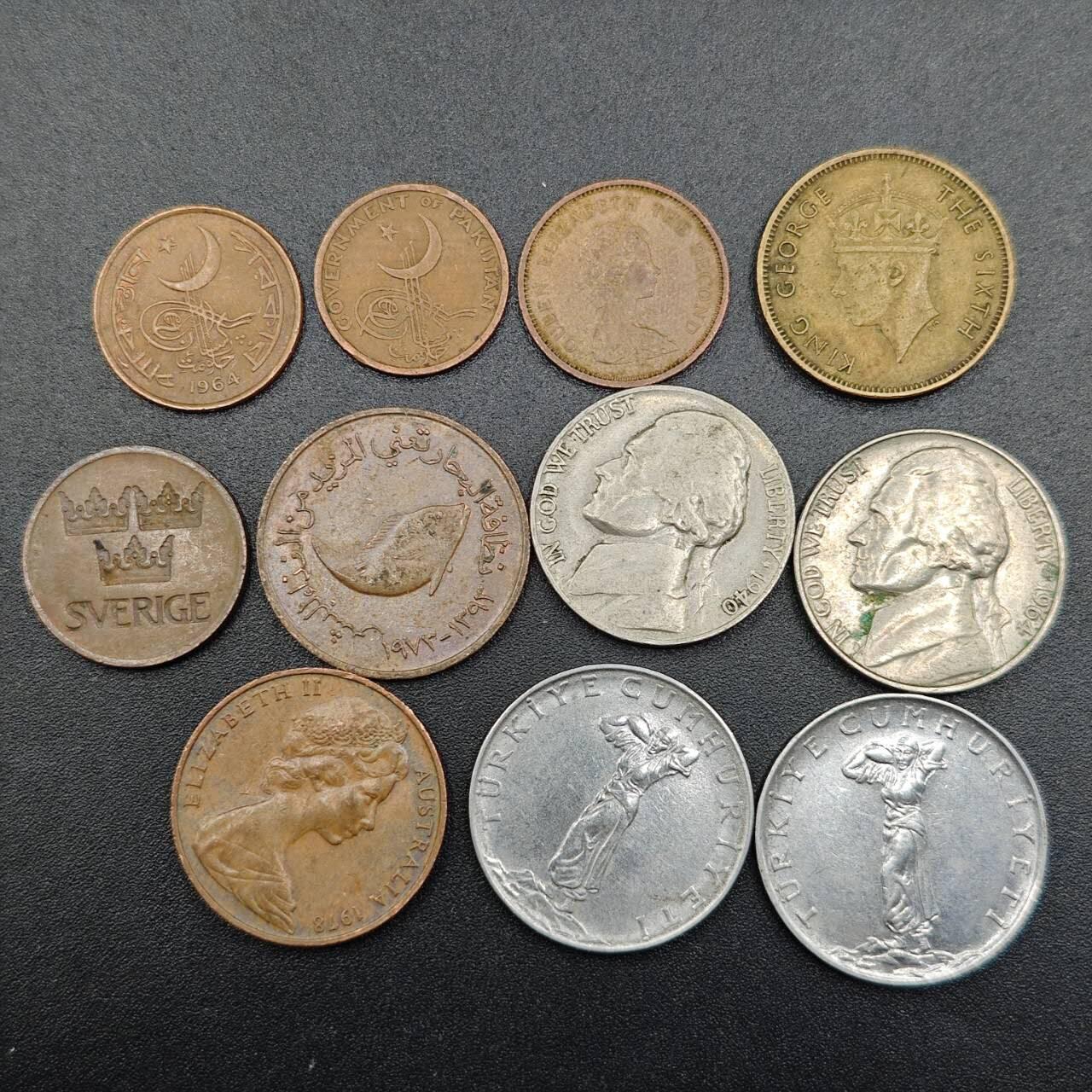 【淘币小摊】实时拍第七百八十一拍   散币场   满百包邮可预留二周 每周一统一发货   散币11枚