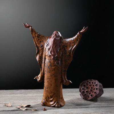 听雨轩（13） - 陶瓷禅意老子摆件