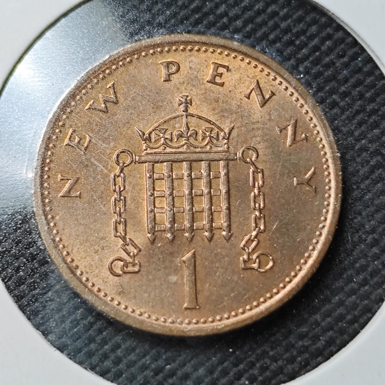 KK钱币收藏小铺  第362场  2月预留时间 周末发货  1978英国1便士