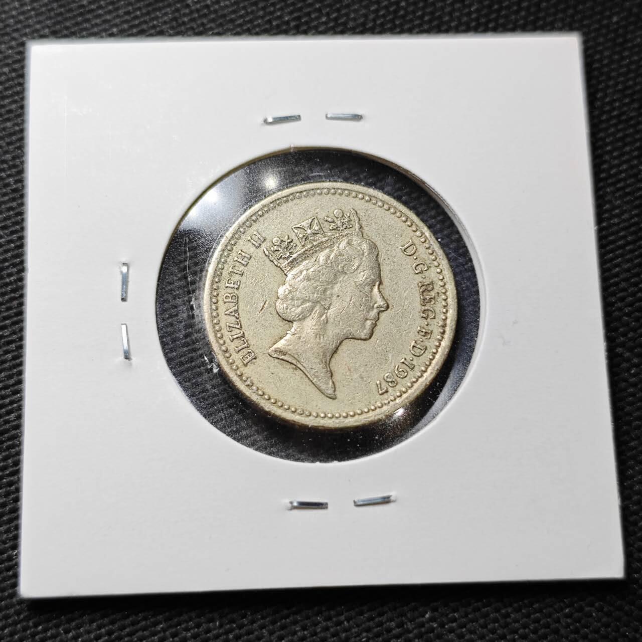 KK钱币收藏小铺  第361场  2月预留时间 周末发货  英国1镑